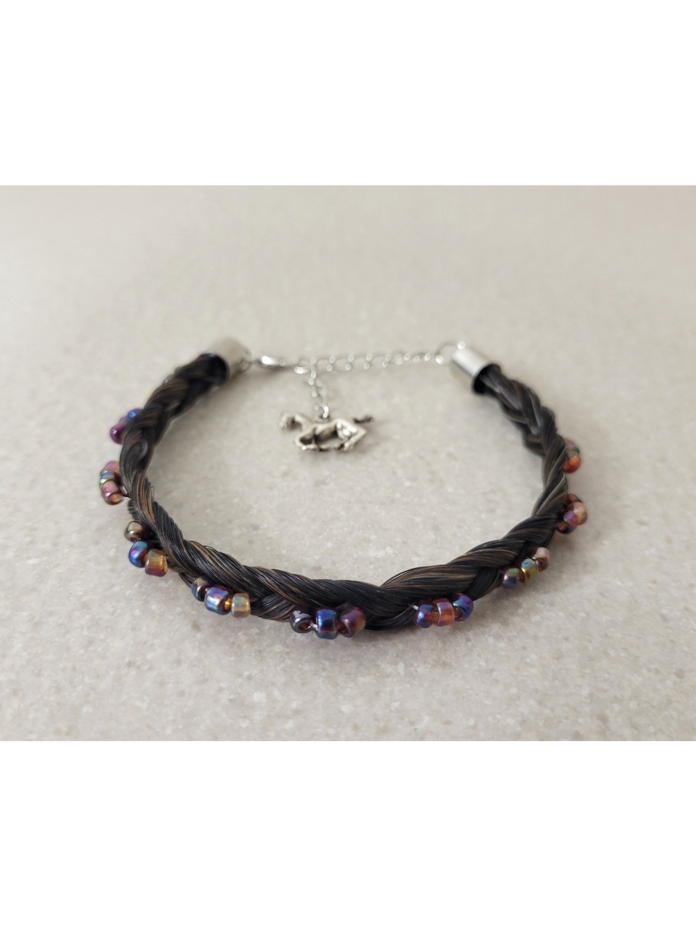 Horse Hair | Beaded Bracelet